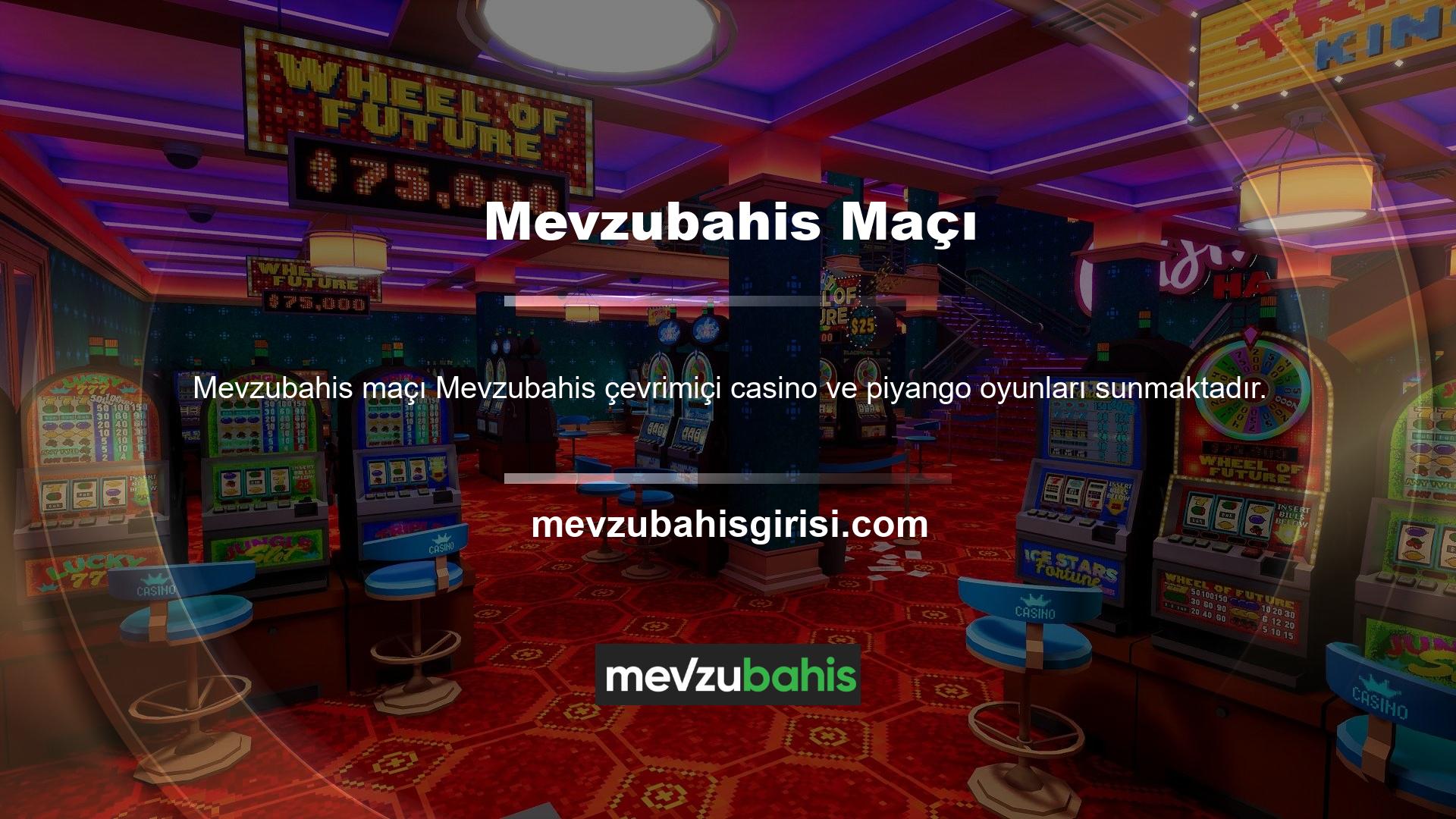 Mevzubahis Casino Games'te kullanıcılara çok çeşitli oyunlar sunulmaktadır